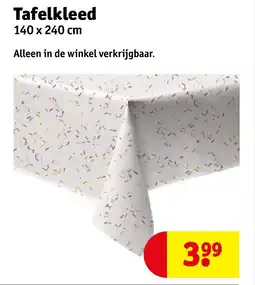 Kruidvat Tafelkleed aanbieding