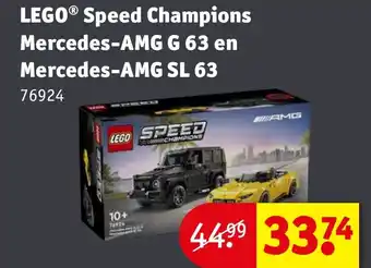 Kruidvat LEGO Speed Champions Mercedes AMG G 63 en Mercedes AMG SL 63 aanbieding