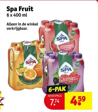 Kruidvat Spa Fruit aanbieding