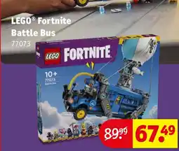 Kruidvat LEGO Fortnite Battle Bus aanbieding