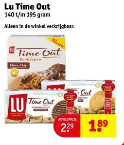 Kruidvat Lu Time Out aanbieding