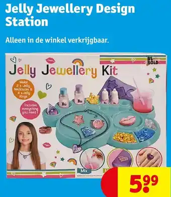 Kruidvat Jelly Jewellery Design Station aanbieding