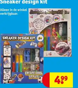 Kruidvat Sneaker design kit aanbieding