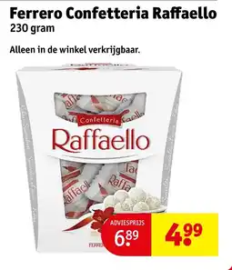 Kruidvat Ferrero confetteria raffaello aanbieding