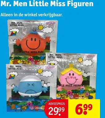 Kruidvat Mr. Men Little Miss Figuren aanbieding