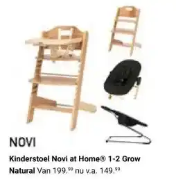 Van Asten BabySuperstore Kinderstoel Novi at Home 1-2 Grow Natural aanbieding