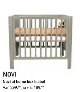 Van Asten BabySuperstore Novi at home box Isabel aanbieding