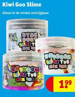 Kruidvat Kiwi Goo Slime aanbieding