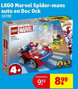 Kruidvat LEGO Marvel Spider-mans auto en Doc Ock aanbieding