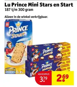 Kruidvat Lu prince mini stars en start aanbieding