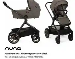 Van Asten BabySuperstore Nuna demi next kinderwagen granite black aanbieding