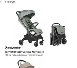 Van Asten BabySuperstore Easywalker buggy Jackey2 Agave green aanbieding