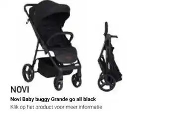 Van Asten BabySuperstore Novi baby buggy grande go all black aanbieding