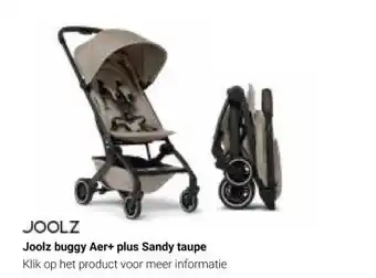 Van Asten BabySuperstore Joolz buggy aer+ plus sandy taupe aanbieding