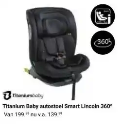 Van Asten BabySuperstore Titanium Baby autostoel Smart Lincoln 360° aanbieding