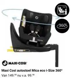 Van Asten BabySuperstore Maxi Cosi autostoel Mica eco i Size 360° aanbieding