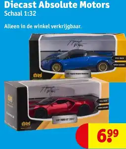 Kruidvat Diecast Absolute Motors aanbieding