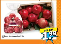 Albert Heijn AH Zoete kleine appeltjes 1 kilo aanbieding