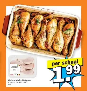 Albert Heijn Kipdrumsticks 600 gram aanbieding