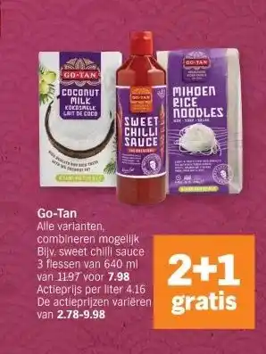 Albert Heijn Go-Tan aanbieding