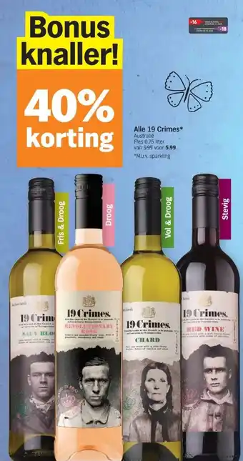 Albert Heijn Alle 19 Crimes* aanbieding