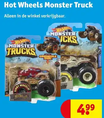 Kruidvat Hot Wheels Monster Truck aanbieding