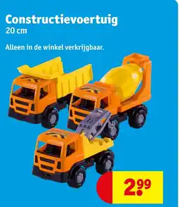 Kruidvat Constructievoertuig aanbieding