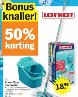 Albert Heijn PowerClean vloerwisser aanbieding