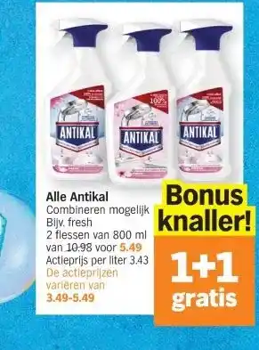 Albert Heijn Alle Antikal aanbieding