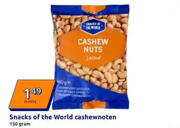 Action Snacks of the World cashewnoten aanbieding