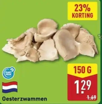 ALDI Oesterzwammen aanbieding