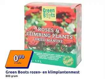 Action Green Boots rozen- en klimplantenmest aanbieding