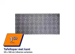 Action Tafelloper met kant aanbieding