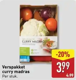 ALDI Verspakket curry madras aanbieding