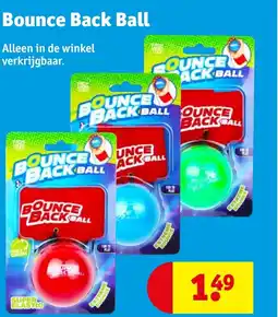 Kruidvat Bounce Back Ball aanbieding