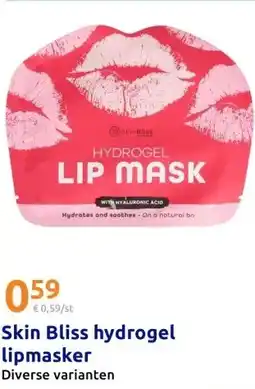 Action Skin Bliss hydrogel lipmasker aanbieding