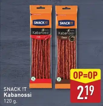 ALDI Snack it kabanossi chil aanbieding