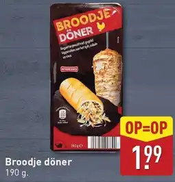 ALDI Broodje döner aanbieding