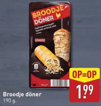 ALDI Broodje döner aanbieding