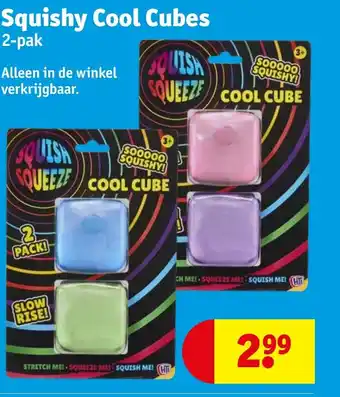 Kruidvat Squishy Cool Cubes aanbieding