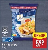 ALDI Fish & chips aanbieding