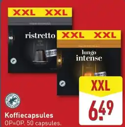 ALDI Koffiecapsules aanbieding