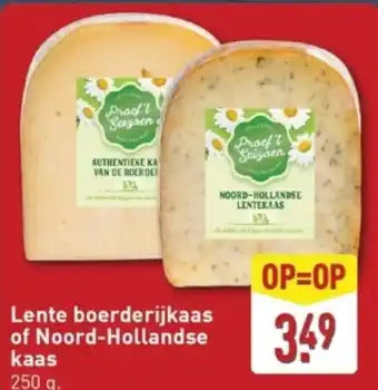 ALDI Lente boerderijkaas of Noord Hollandse aanbieding