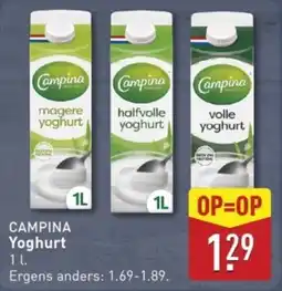 ALDI Campina Yoghurt aanbieding