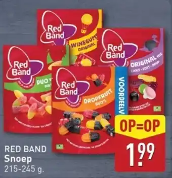 ALDI Red band snoep aanbieding