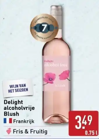 ALDI Delight alcoholvrije Blush aanbieding