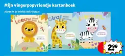 Kruidvat Mijn vingerpopvriendje kartonboek aanbieding