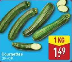 ALDI Courgettes aanbieding