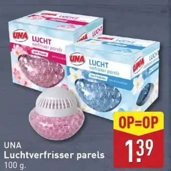 ALDI UNA Luchtverfrisser parels aanbieding