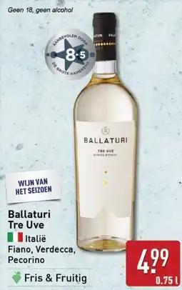 ALDI Ballaturi Tre Uve aanbieding